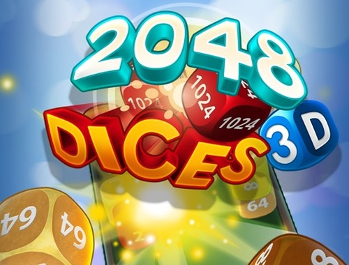 Joc Dices 2048 3D  en línia