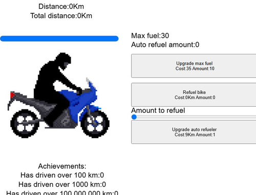 Joc Motorbike Clicker  en línia