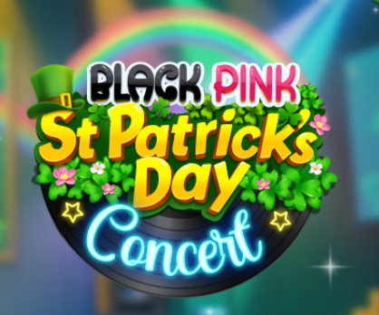Joc Sant de color rosa negre Concert del Dia de Patricks  en línia