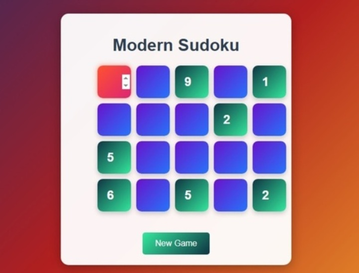 Joc Sudoku modern  en línia