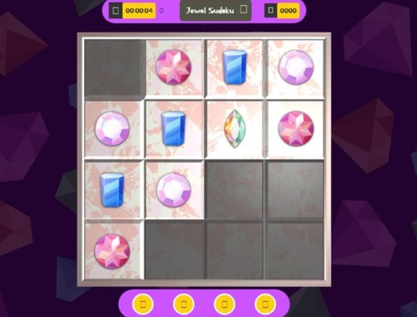 Joc 3d Jewel Sudoku  en línia