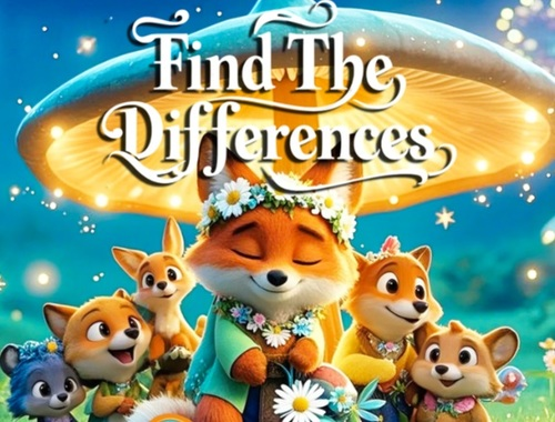 Joc Trobeu les diferències: Fox Friendly  en línia
