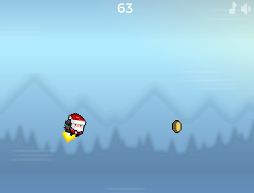 Joc Santa Dash 2  en línia
