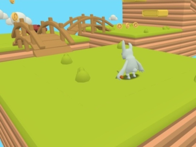 Joc Bunny Coin Hop  en línia