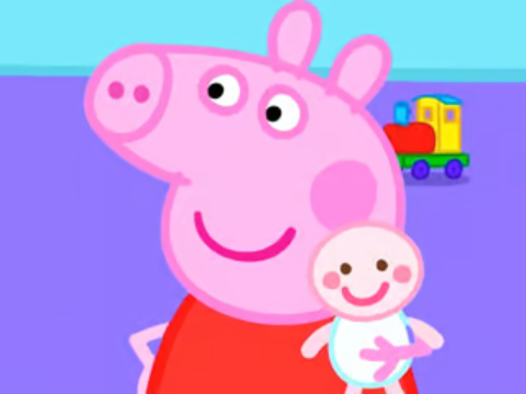 Joc Jigsaw Puzzle: Peppa Pig Nou nadó  en línia