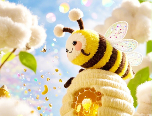Joc Trobeu les diferències: Little Bee's Adventure  en línia