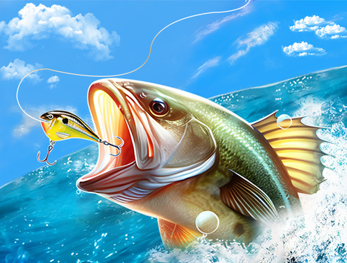 Joc Pesca de pesca de pesca real  en línia