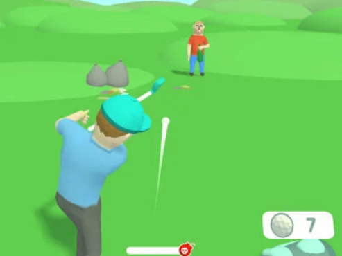 Joc Invasors de golf  en línia