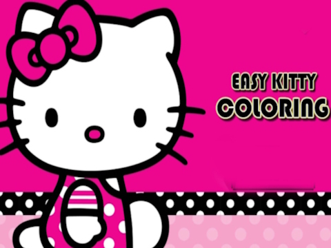 Joc Kitty de coloració fàcil  en línia