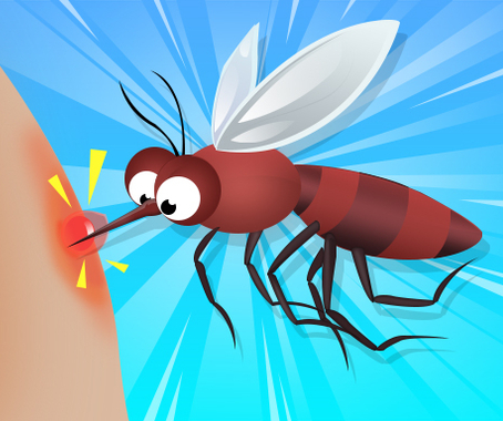 Joc Mossegada de mosquit 3D  en línia