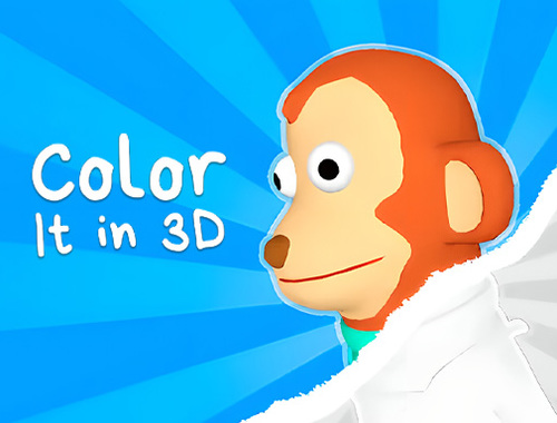 Joc Coloreu -lo en 3D  en línia