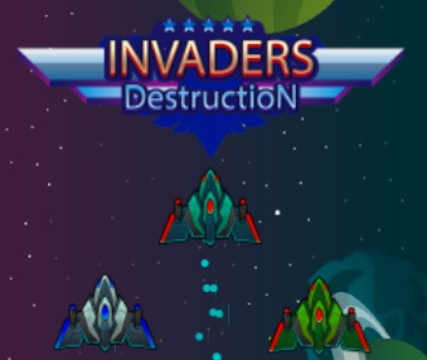 Joc Destrucció dels invasors  en línia