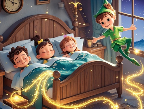 Joc Cerqueu les diferències: Peter Pan  en línia