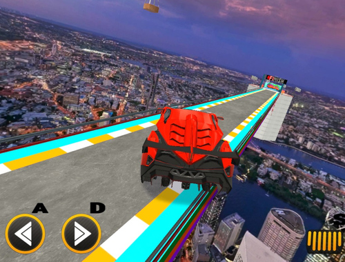 Joc Mega Ramps Car Racing Jocs 3D  en línia