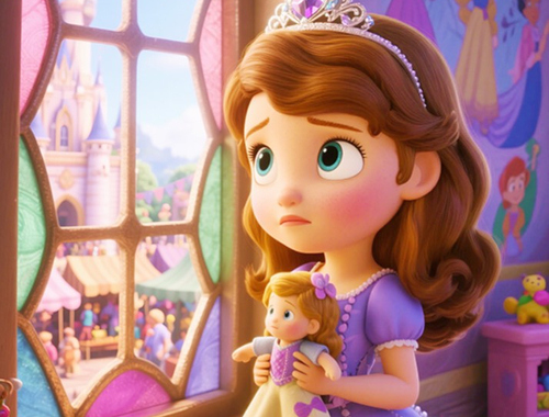 Joc Trobeu les diferències: la princesa Sofia Friendship  en línia
