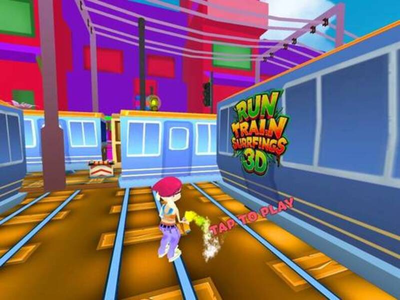 Joc Train Surf Run 3d en línia