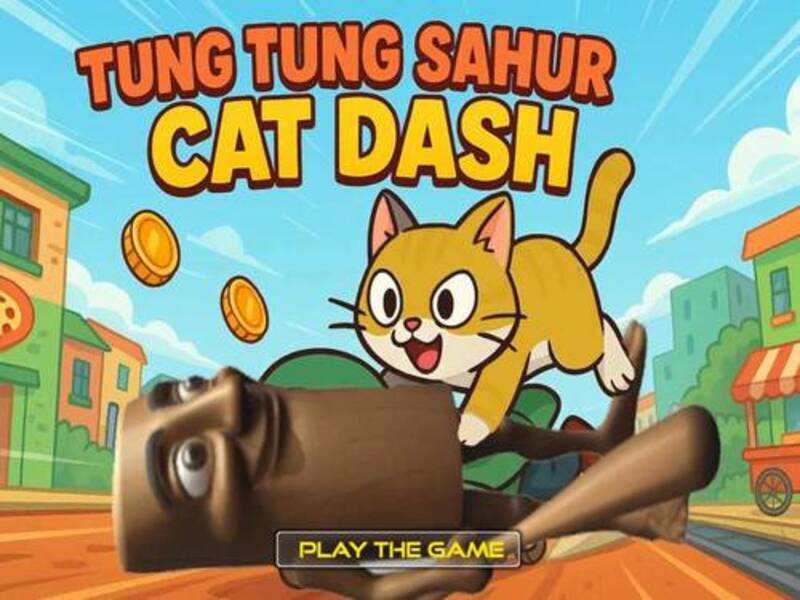 Joc Tung Tung Sahur Cat Dash en línia