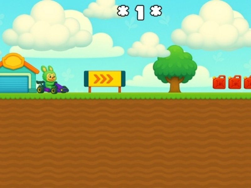 Joc Labubu Gokart en línia