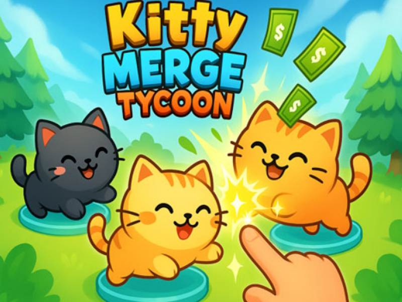Joc Kitty Merge Tycoon en línia