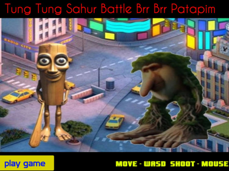 Joc Tung Tung Sahur Battle Brr Brr Patapim en línia