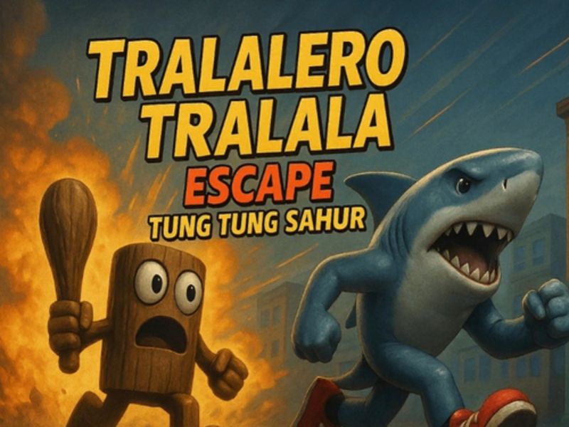 Joc Tralalero tralala Escape Tung Tung Sahur en línia