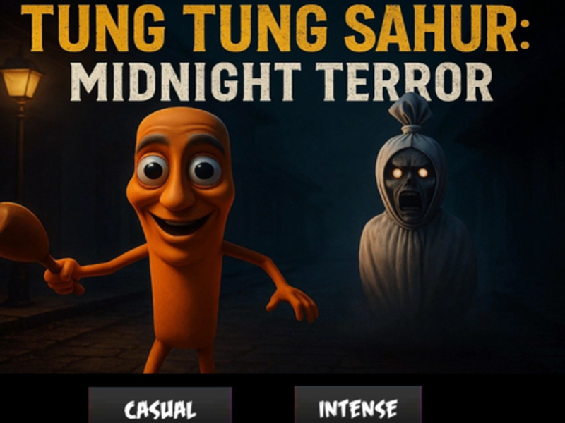 Joc Tung Tung Sahur Terror de mitjanit en línia