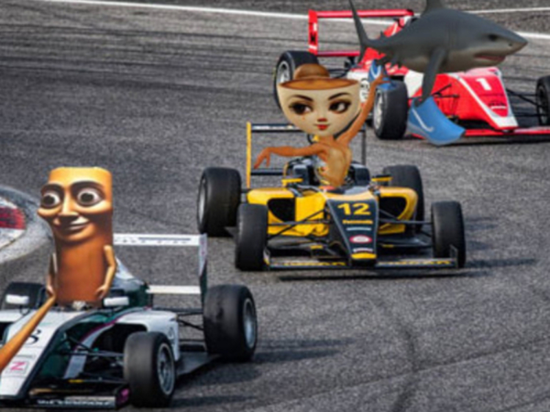 Joc Brainrot Tung Tung Racing en línia