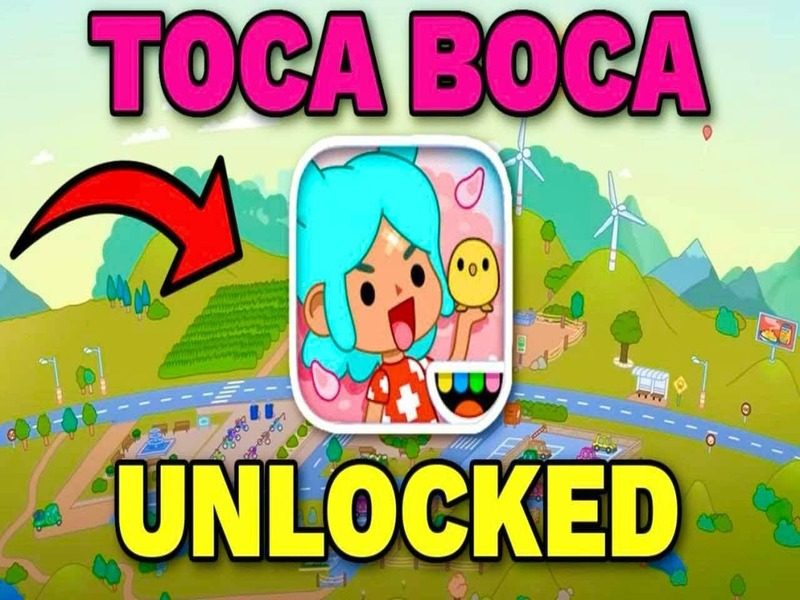 Joc Toca Boca Tot Desbloquejat en línia