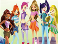 Joc Col·lecció de trencaclosques de Winx Club  en línia