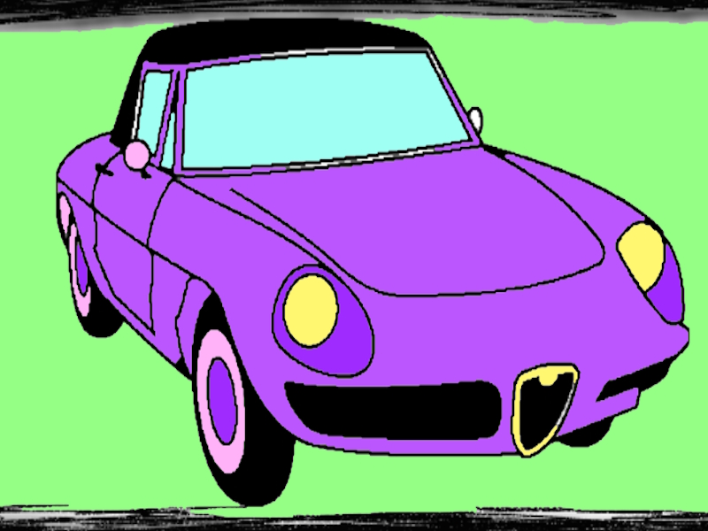 Joc Colorant Alfa Romeo en línia