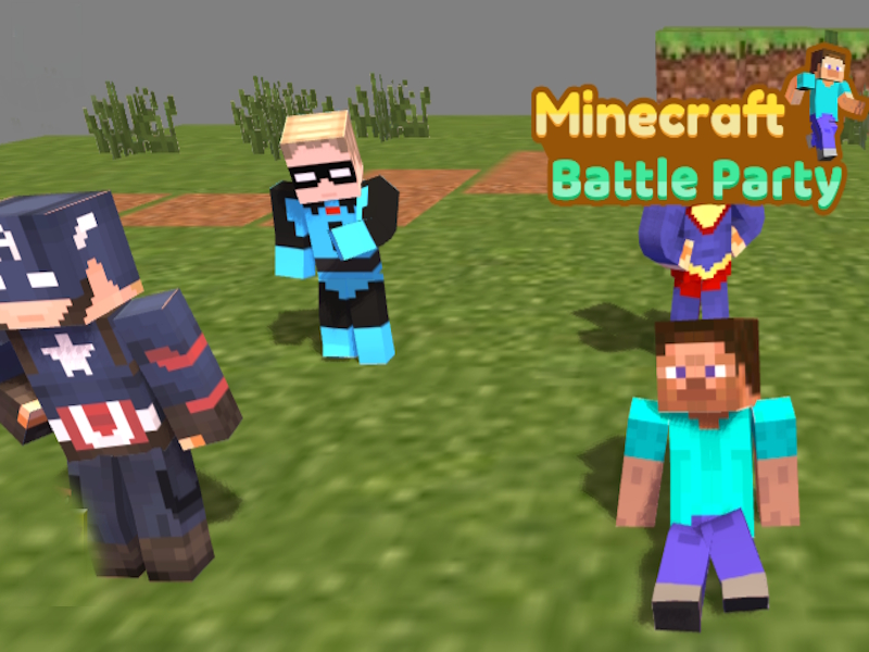 Joc Minecraft Battle Party en línia