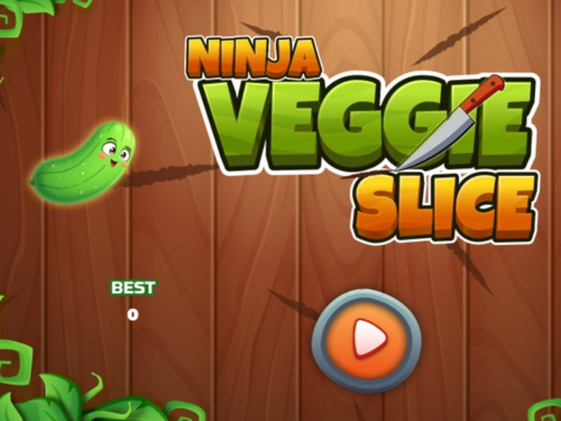 Joc Ninja Veggie Slice en línia