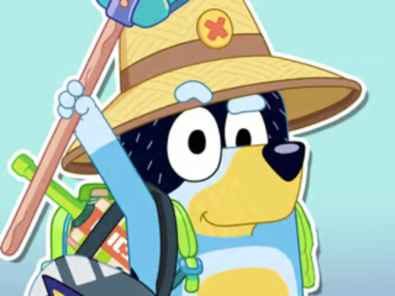 Joc Jigsaw Puzzle: Bluey Happy Pare Day en línia