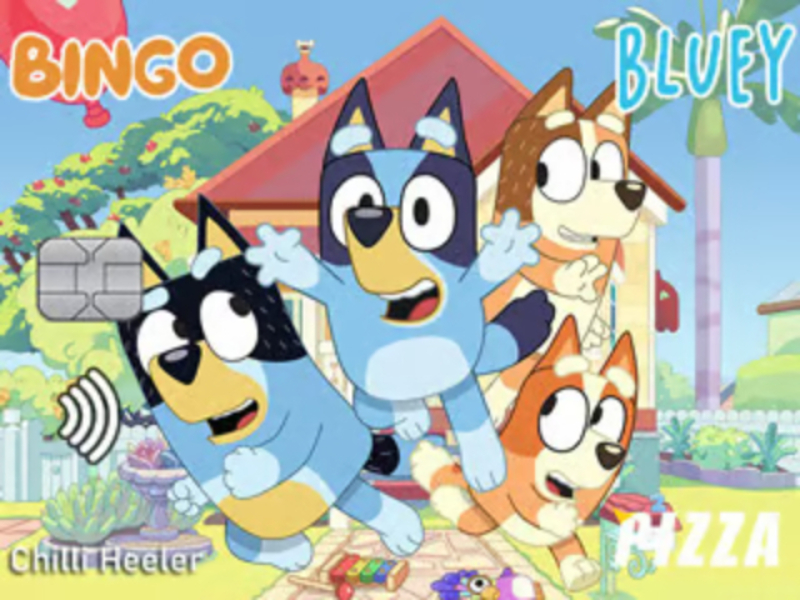 Joc Jigsaw Puzzle: targeta de crèdit Bluey en línia