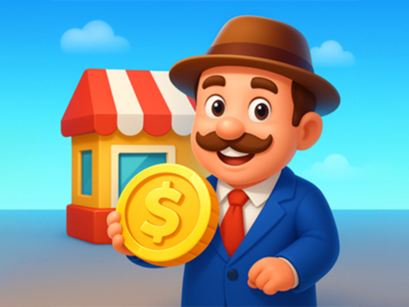 Joc Tycoon del mercat inactiu en línia