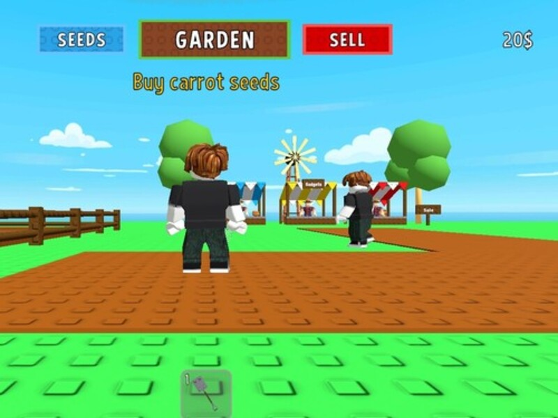 Joc Roblox: cultivar un jardí en línia