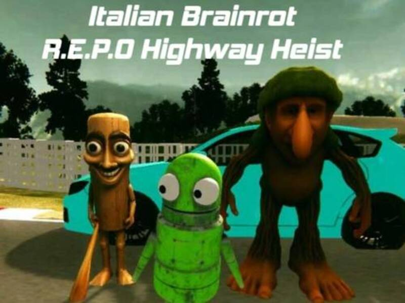 Joc Brainrot italià R. E. P. O Carretera Heist en línia