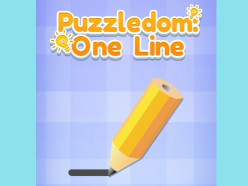 Joc Puzzledom: una línia en línia