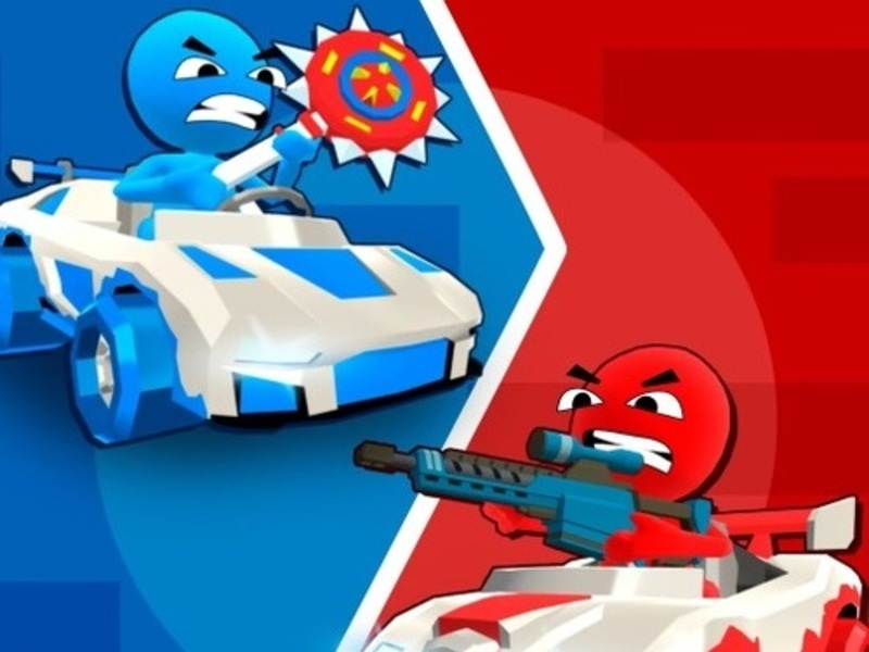 Joc Stickman Battle 1-4 jugadors en línia