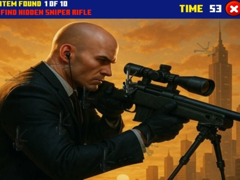 Joc Sniper Hidden Rifle en línia