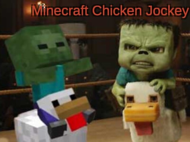Joc Minecraft Chicken Jockey en línia